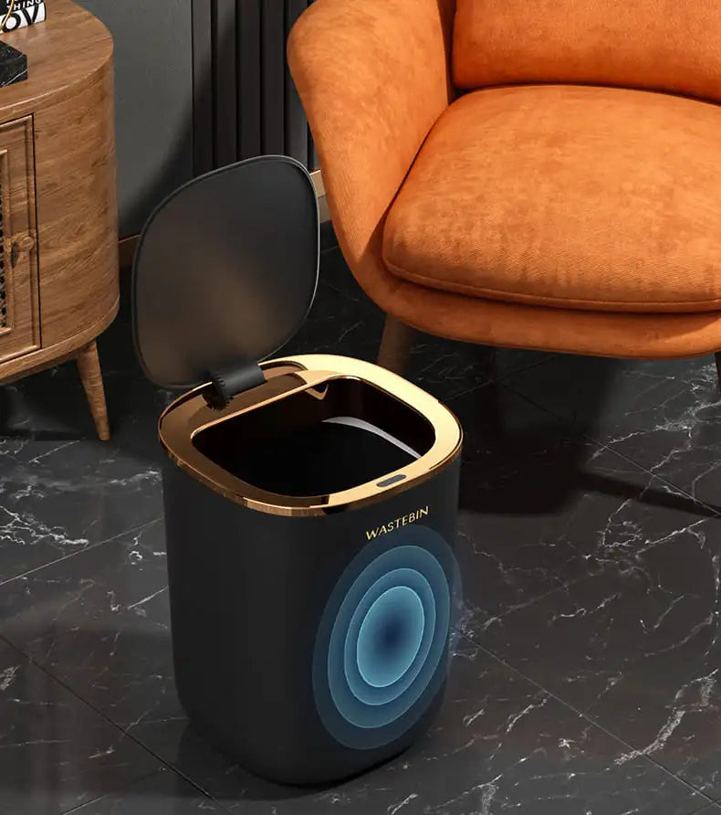 Automatic Waste Bin For Bathrooms And Kitchens